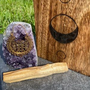 Intricate Boho Dangle Earrings